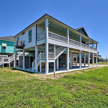 Bolivar Peninsula Beach House, Steps To Coast Extérieur photo
