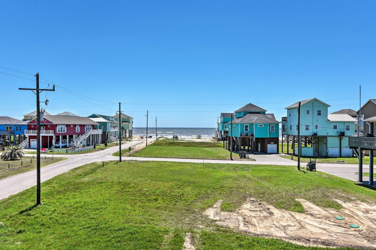 Bolivar Peninsula Beach House, Steps To Coast Extérieur photo