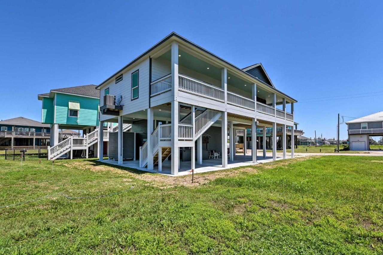 Bolivar Peninsula Beach House, Steps To Coast Extérieur photo