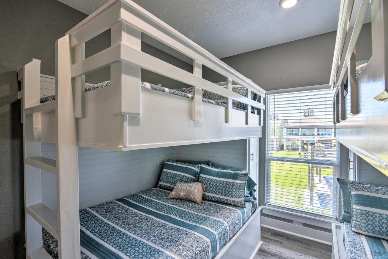 Bolivar Peninsula Beach House, Steps To Coast Extérieur photo